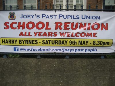 School Reunion Banner, 2015
